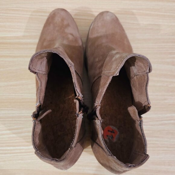 Reef Voyage Low Ankle Bootie Womens Boot Brown Leather Shoe Size 11 - Picture 8 of 14